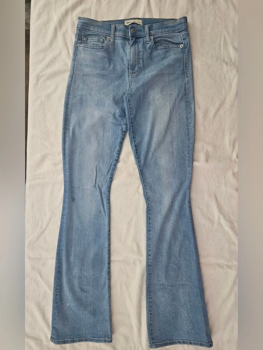 GAP 1969 Baby Boot High Rise Flare Jeans Light Wash - 28L / 6 Long